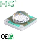 3535 led Green light 1W 26mil chip 3V 350mA 50-70lm high power led smd 3535 chip diode