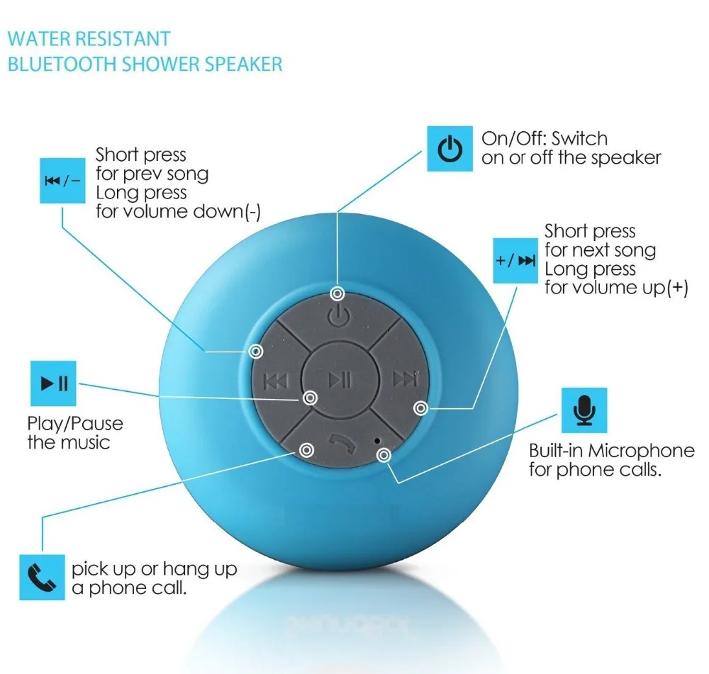 top sale BTS-06 cheap Real low price bluetooth speaker with waterproof function - ANKUX.COM