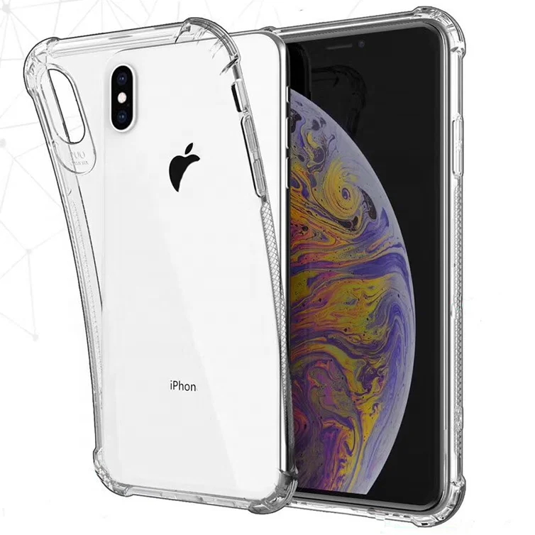 Shockproof Armor Case For iphone X XS Transparent Soft Case Cover For iphone Phone Case Anti-dust Anti-Shock Non-Slip
Shockproof Armor Case For iphone X XS Transparent Soft Case Cover For iphone Phone Case Anti-dust Anti-Shock Non-Slip