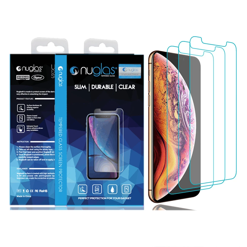 3 pack For iPhone Screen Protector 2.5D Clear Tempered Glass with easy install frame
3 pack For iPhone Screen Protector 2.5D Clear Tempered Glass with easy install frame