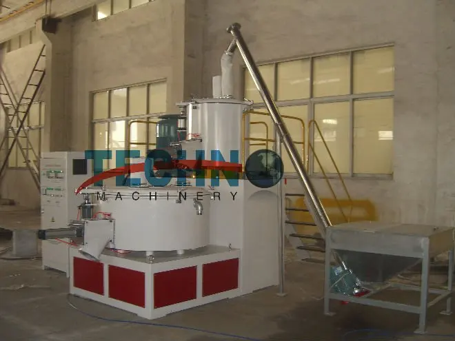 Plastic High Speed Mixer Unit Heater and Cooler Mixer Machine PVC Compounding Mixer