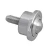1" Screw Mounted Stainless Steel Roller Bearing Universal Rotation Ball Casters