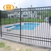 cheap ornamental cast steel bar pressing iron fence zinc panels