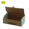 Factory direct quality round wooden wine box fancy wooden gift box