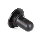 High quality ribbed round rubber tube inserts / end plugs