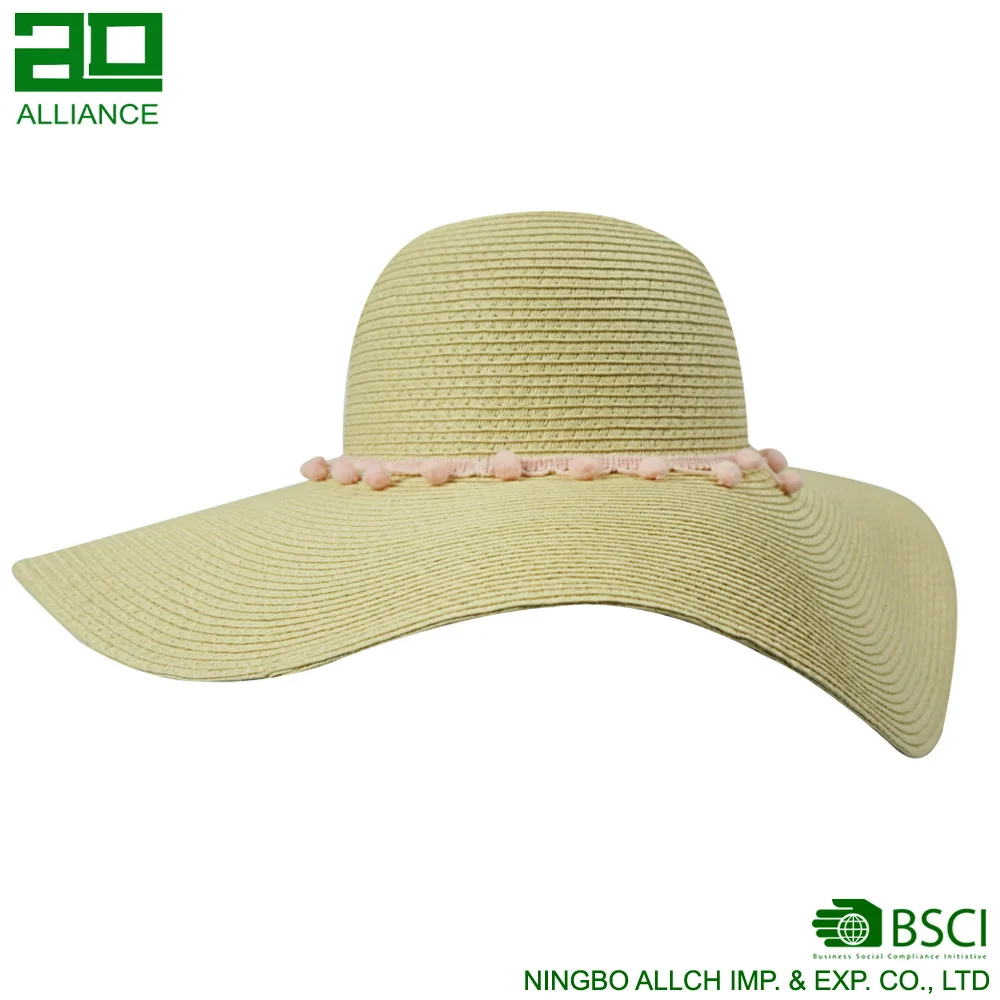 wholesale paper straw hats for women sun custom straw hat