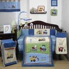 100 cotton baby boy car comforter set kids bedding liner