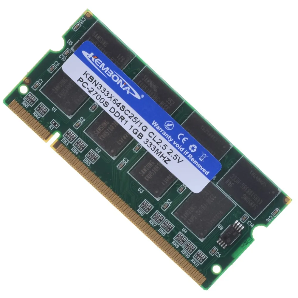 畅销价格笔记本电脑 ddr1 g 333 mhz sodimm 内存高品质销售