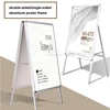 aluminum snap frame double sides Aluminium display stands for shop advertising