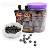 halal 16g ball shape high quality black chocolate in jar