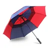 Durable anti-storm air vent golf umbrella