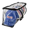 Fashion Clear Zipper Collapsible Soft Plastic Sports Staff Transparent Storage Bag