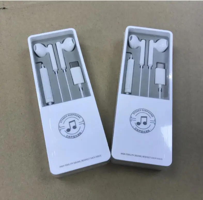 Factory Wholesale Mic Volume Earphone USB Type C jack In Ear Headphone Headset for Huawei For Samsung Type c
Factory Wholesale Mic Volume Earphone USB Type C jack In Ear Headphone Headset for Huawei For Samsung Type c
