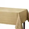 High Quality Eco-Friendly Tablecloth Stripe Waterproof Spillproof Jacquard Fabric Table Cloth