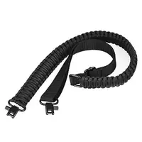 

Durable Military 550 Paracord Rifle Sling Tactical Gun Sling 2 Point Adjustable Strap for Hunting Tactical Rifle