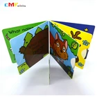 Custom Educational Toddler Colorful Cardboard children's hardcover Baby First Year Memory Book Printing