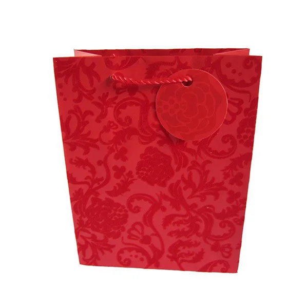 customised personal wedding door gift paper bag