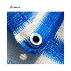 100% HDPE economic knitted plastic fence cover balcony guarding mesh net