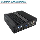 low cost H61 Intel i5 Atom win xp lpt rugged fanless mini Industrial PC with serial rs485/rs232
