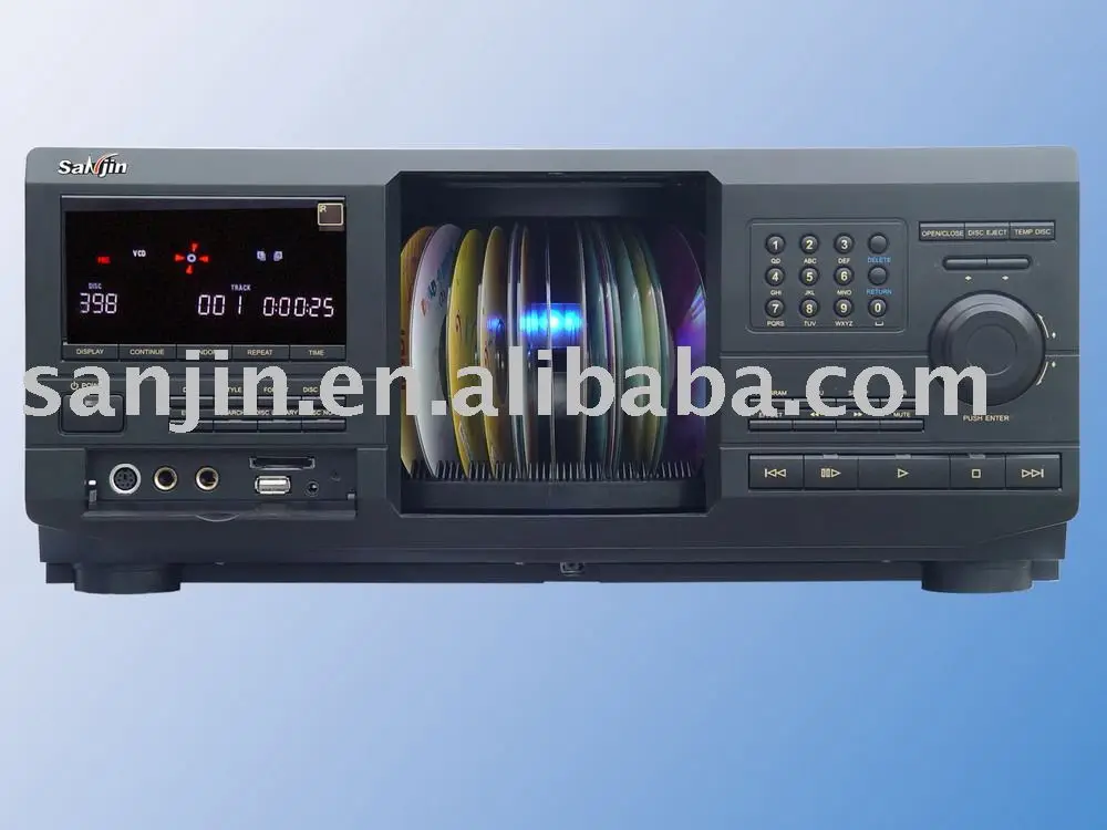 CD JUKEBOX ; 400 DISC JUKEBOX DVD PLAYER Karaoke Player ANKUX Tech