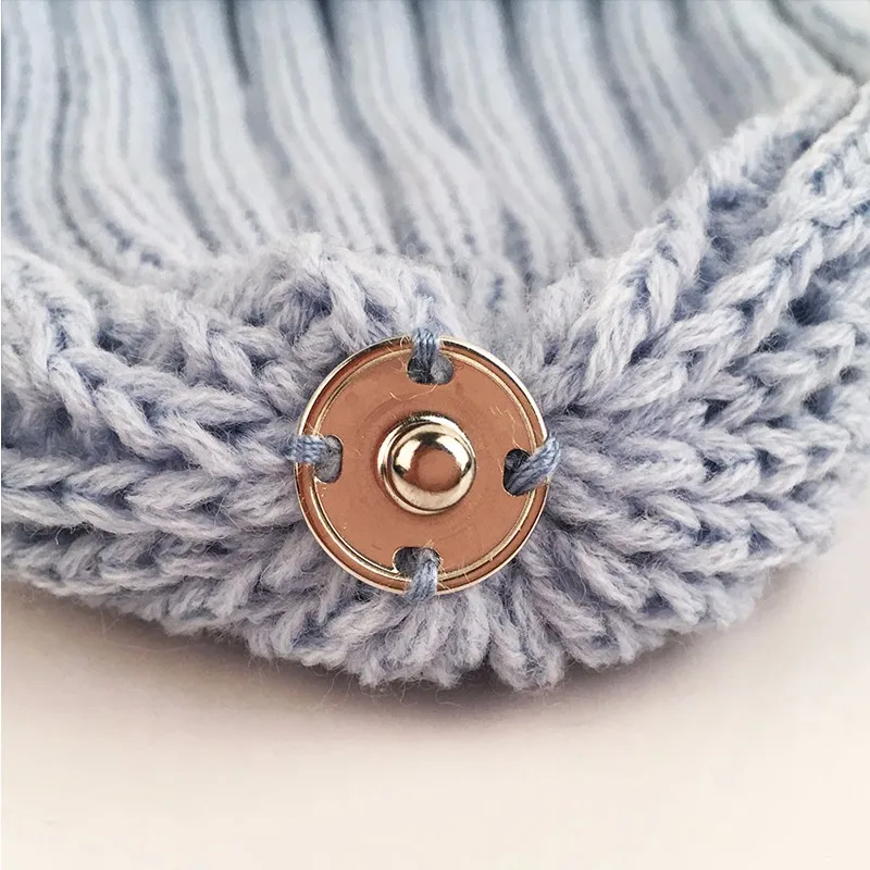 Myfur Adults Wholesale Winter Knitting Hat with Real Raccoon Fur Pom Pom