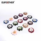 GUFEATHER F45,jewelry accessories parts handmade findings diy making charm sequin flower decoration,4pcs/pack