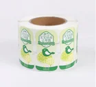 Color printing environmental protection adhesive label