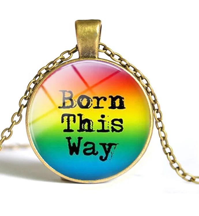 2021 factory custom logo wholesale glass alloy pendant rainbow lgbt party gay pride necklace, Rainbow gay pride necklace
2021 factory custom logo wholesale glass alloy pendant rainbow lgbt party gay pride necklace, Rainbow gay pride necklace