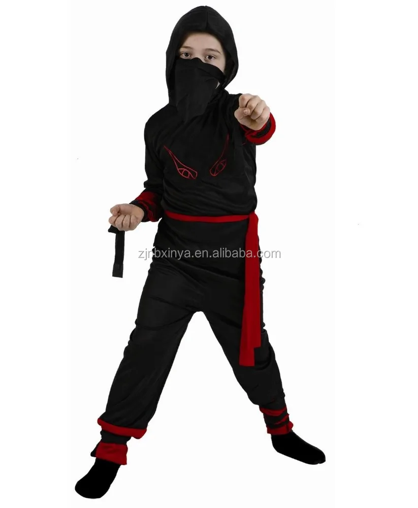 Ninja Costume Ninja Fighter Samurai Cosplay Costume Halloween Fancy Dress