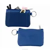 China supplier wholesale zippered key holder coin pouch