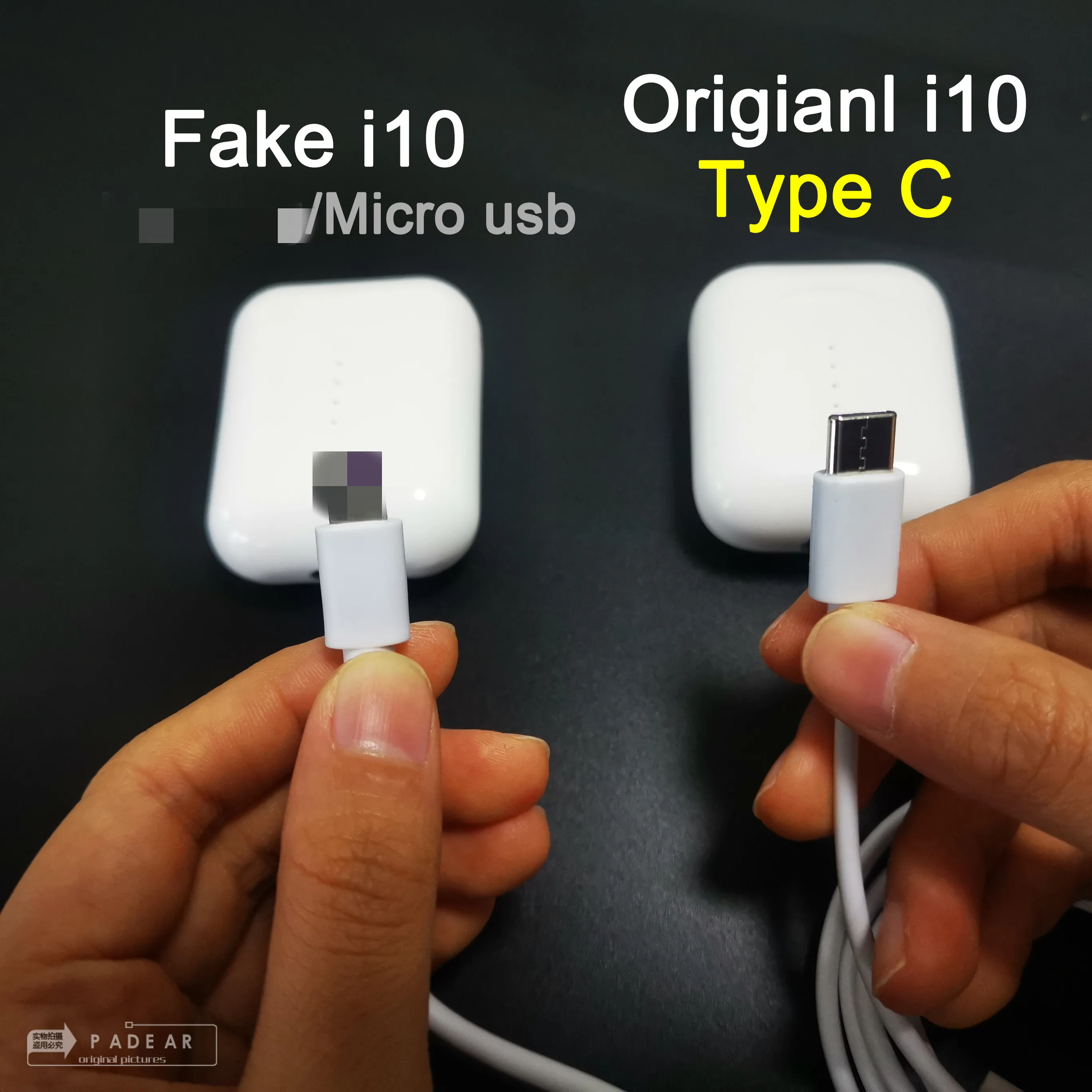 Original i10 TWS i10tws Bluetooth ear Earbuds Wireless Earphone 1:1 size PK i10 i11 i10tws i13 i14 i15 i16 i20 i30 i60 i80 tws - ANKUX.COM