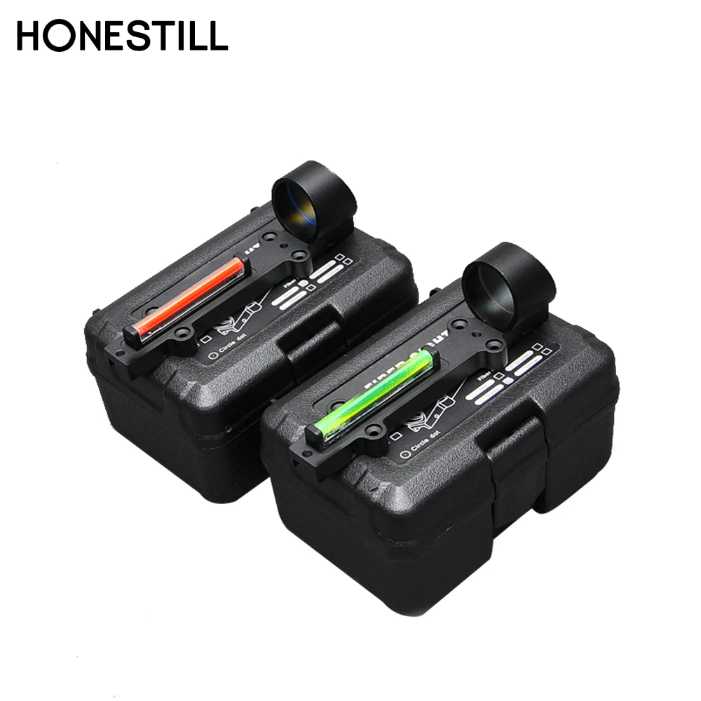 Red/Green Fiber Red Dot Sight 1x28 Collimator Sight Fit gun Rib Rail Vent Rib/Rail Screw Mount Works WITHOUT Battery, Red or green
Red/Green Fiber Red Dot Sight 1x28 Collimator Sight Fit gun Rib Rail Vent Rib/Rail Screw Mount Works WITHOUT Battery, Red or green