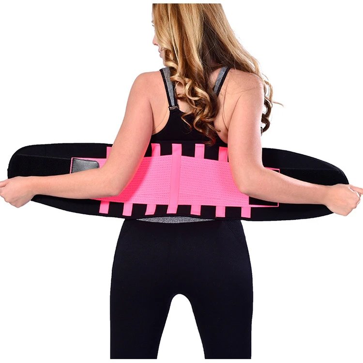 Colorful Breathable Waist Trimmer Belly Band Stomach Shaper Pink Waist Trainer for Women
Colorful Breathable Waist Trimmer Belly Band Stomach Shaper Pink Waist Trainer for Women