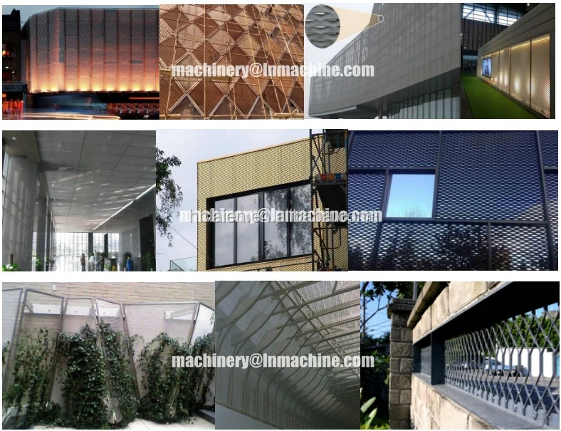 kinds of decration use expanded metal mesh