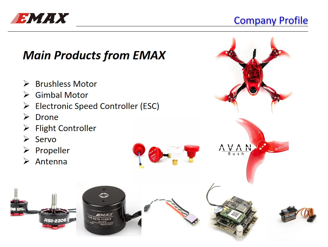 批发emax babyhawk r pro 4英寸f4 mini magnum iii blheli