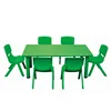 Manufacturer supply kindergarten furniture chair kids table chair set