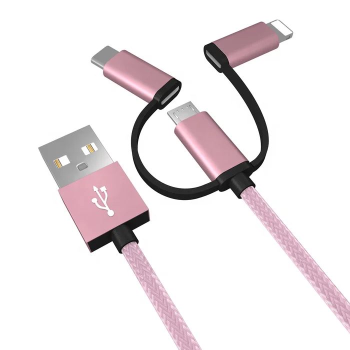 SUNLINE 2018 Universal Multifunction Data transfering and charging charger 3 in 1 usb type-c cable, Black/grey/yellow
SUNLINE 2018 Universal Multifunction Data transfering and charging charger 3 in 1 usb type-c cable, Black/grey/yellow