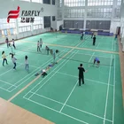 BWF Certificato approvato PVC badminton corte mat