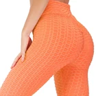 Jacquard Women New Arrive Jacquard Style Plus Size Push Up Yoga Pants Leggings For Women Fitness