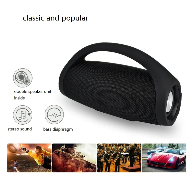 Bocina factory usb radio mp3 mini altovoz power bass subwoofer amplifiers portable wireless speaker - ANKUX.COM