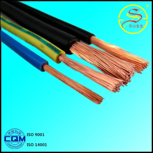 450/750V Copper Core PVC Insulation 60227 IEC01 BV Wire Stranded 1.5 2.5 4 6mm2