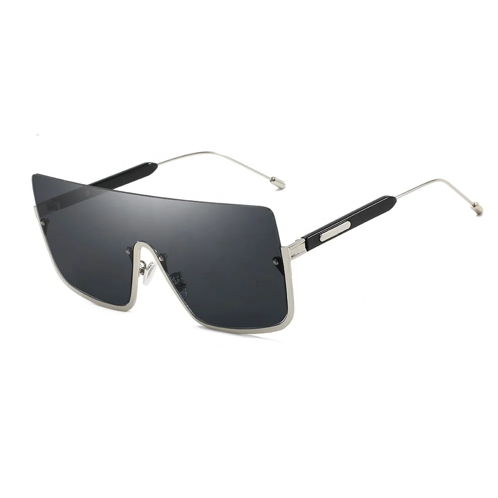Wholesale Big Frame One piece Sunglasses 2019 Yellow Red Browne Blue Shades Oversized Square Sun Glasses
Wholesale Big Frame One piece Sunglasses 2019 Yellow Red Browne Blue Shades Oversized Square Sun Glasses