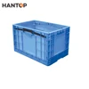 Plastic Collapsible Storage Container Crate For Logistic Warehouse HAN-FB07 2409