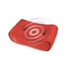 1051 dispos neck cover pillow office and home comfortable backrest vibrating car/chair massage back cushion