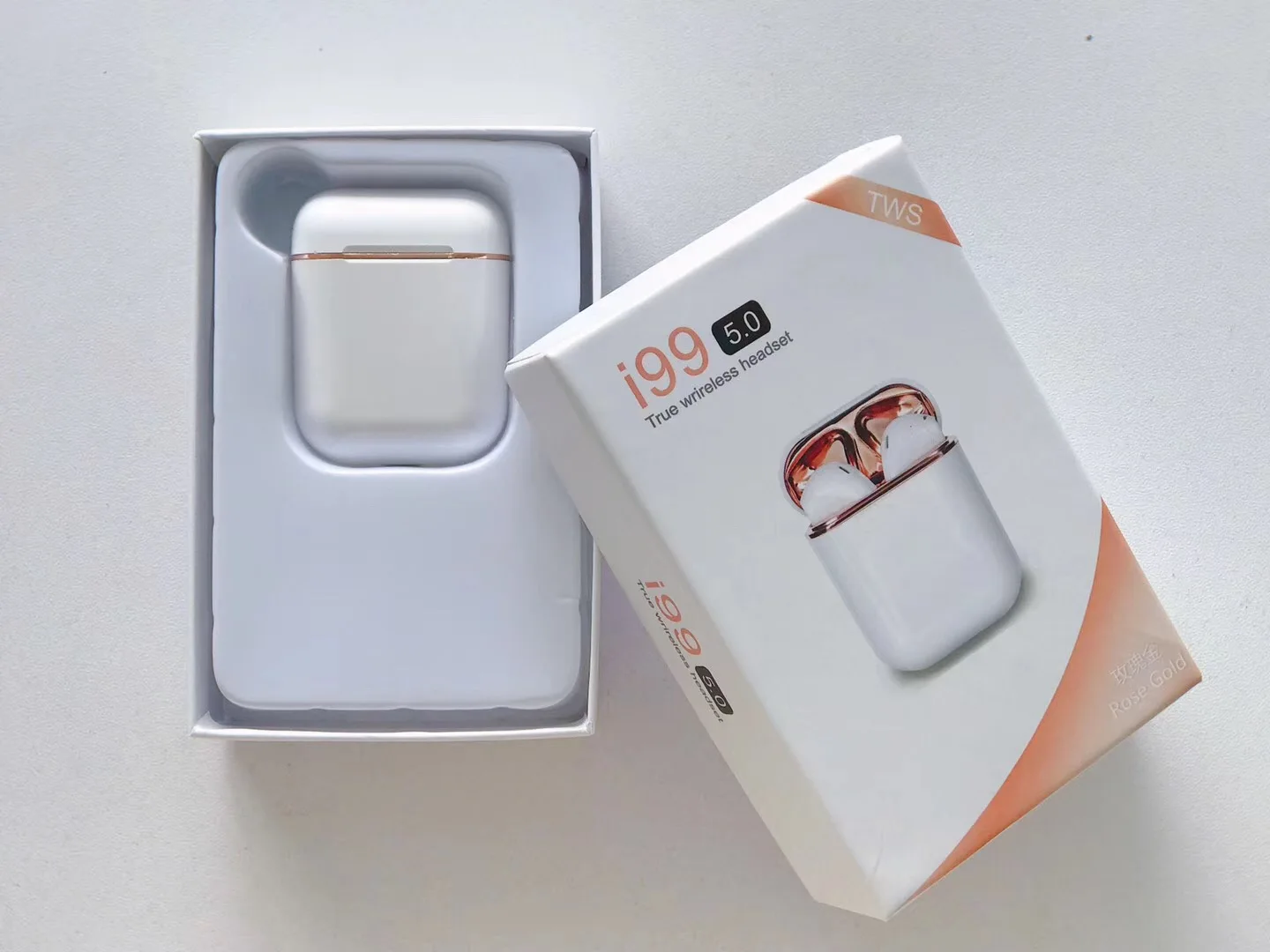 Hot Sale Twins i99 V5.0 TWS Stereo Earbuds With Charging Case - ANKUX.COM