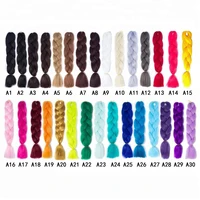 

Ombre hair extensions synthetic hair easy extension braid 24inch 100g wholesale braiding hair jumbo yaki braids hairstyles
