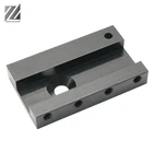 cnc milled and turned 7075 aluminum parts with the surface color oxide