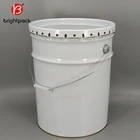 customized 20L large round tin cans barrels for paint ink oil and other chemical use