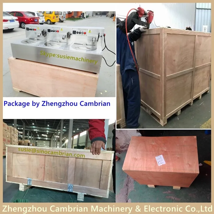 Package of chocolate tempering machine