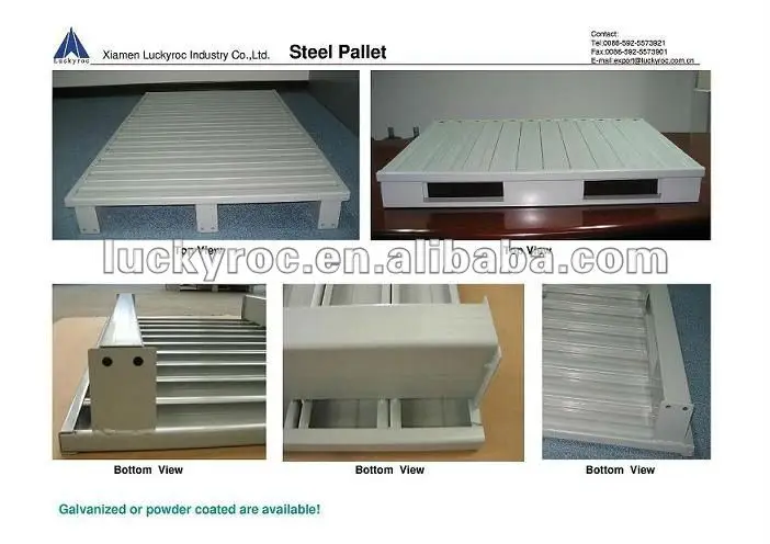 Hot Sale High Quality Durable Heavy Duty Steel Pallet With High Utility